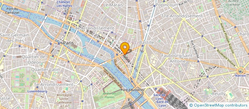 localisation de l'entreprise CERCLE MIXTE GARDE REPUBLICAINE TOURNON à PARIS