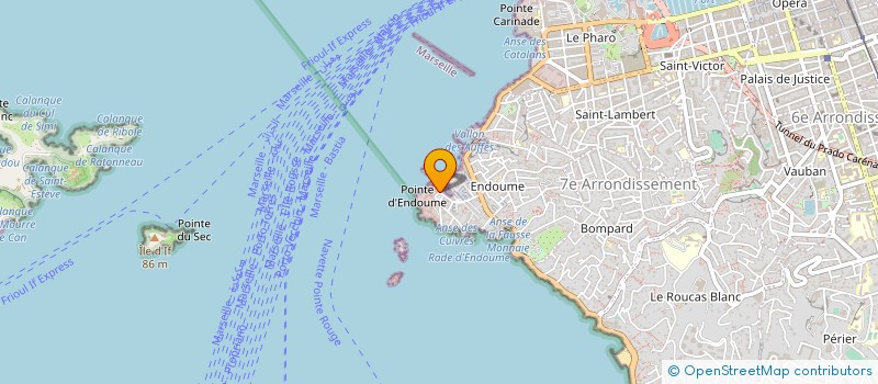 localisation de l'entreprise CERCLE MIXTE GARNISON ACTIV MALMOUSQUE à MARSEILLE