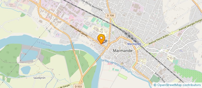 localisation de l'entreprise CERCLE MIXTE GENDARMERIE DE MARMANDE à MARMANDE