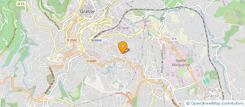 localisation de l'entreprise CERCLE MIXTE GENDARMERIE GRASSE à GRASSE