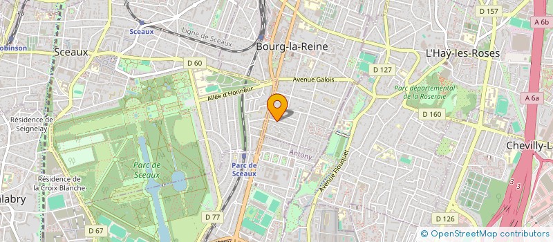 localisation de l'entreprise CERCLE MUSICAL EUROPEEN à BOURG-LA-REINE