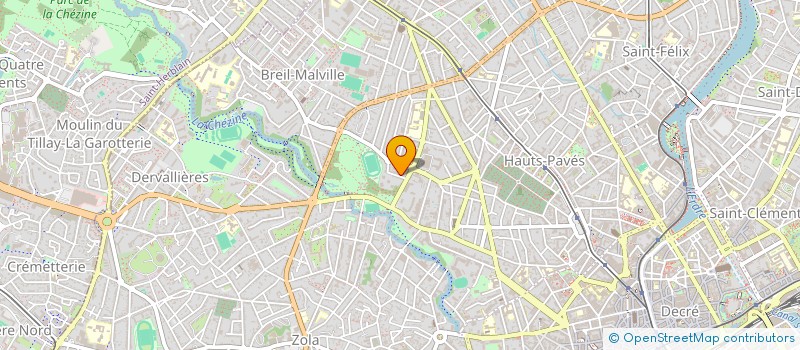 localisation de l'entreprise CERCLE MUSICAL RECREATIF DE NANTES  NANTES