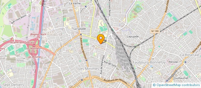 localisation de l'entreprise CERCLE MYCOLOGIQUE DE TOULOUSE LA TERRASSE à TOULOUSE