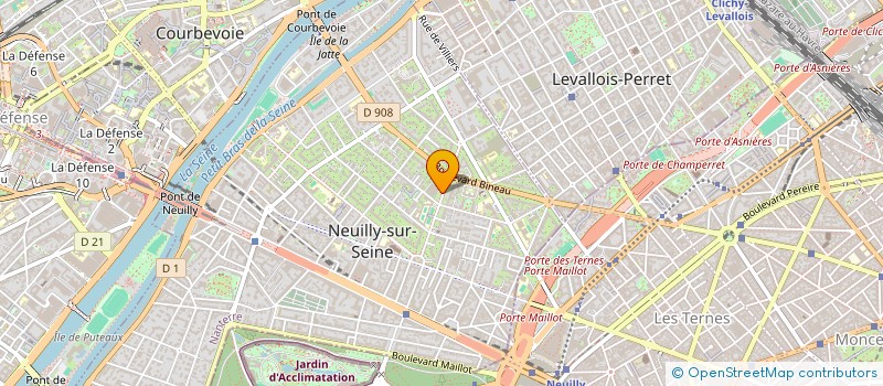 localisation de l'entreprise CERCLE NAGEURS NEUILLY à NEUILLY-SUR-SEINE