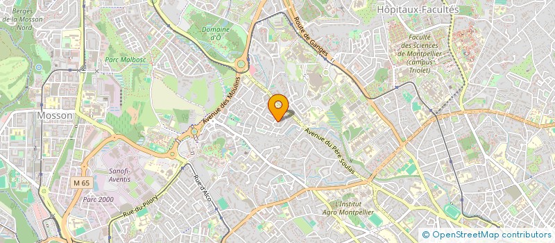 localisation de l'entreprise CERCLE NAPOLEON à MONTPELLIER