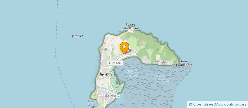 localisation de l'entreprise CERCLE NAUTIQUE ILE D'AIX  ILE-D'AIX