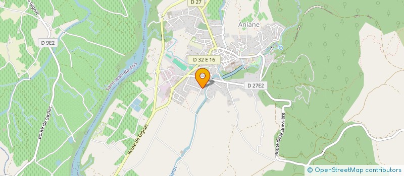 localisation de l'entreprise CERCLE OCCITAN MAX ROQUETA  ANIANE