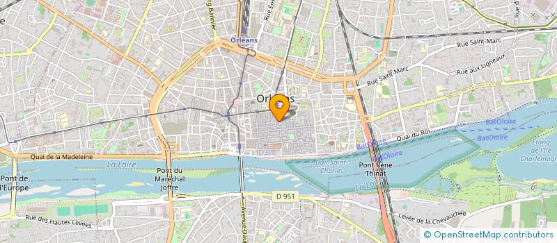 localisation de l'entreprise CERCLE ORLEANAIS DE YOGA à ORLEANS