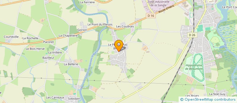 localisation de l'entreprise CERCLE PALETTISTE MARSIEN  PETIT MARS