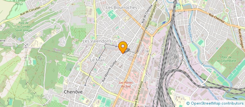 localisation de l'entreprise CERCLE PEDIATRIQUE DE BOURGOGNE à CHENOVE