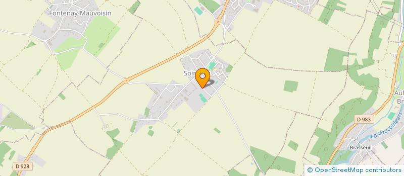 localisation de l'entreprise CERCLE PERFECTIONNEMENT MEDICAL MANTAIS  MANTES-LA-JOLIE