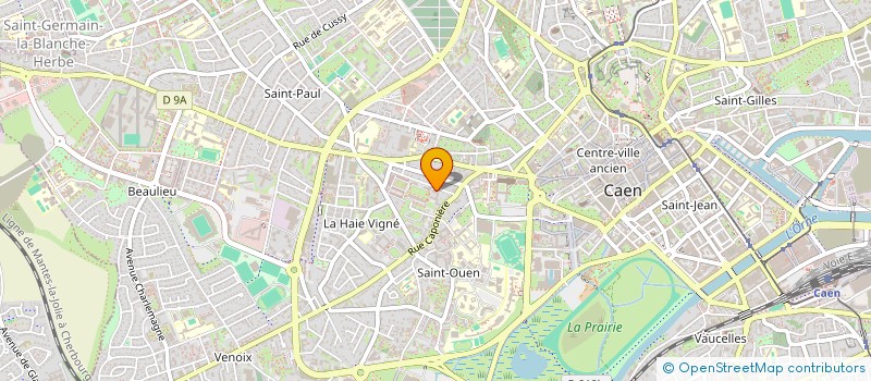 localisation de l'entreprise CERCLE PHILANTHROPIQUE SOL INVICTUS à CAEN