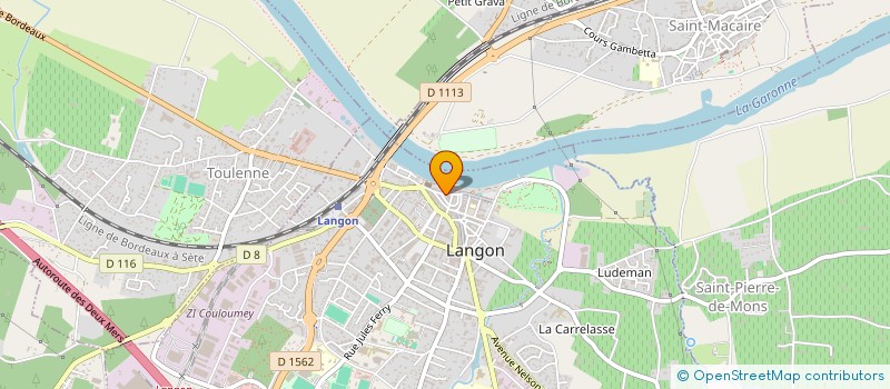 localisation de l'entreprise CERCLE PHILO CULTURE LA TOLERANCE à LANGON