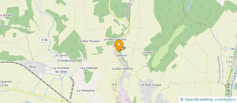 localisation de l'entreprise CERCLE PHILOSOPHIQUE DE LA VALLEE DU LOIR à MONTOIRE-SUR-LE-LOIR