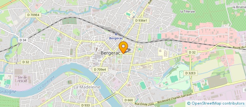 localisation de l'entreprise CERCLE PHILOSOPHIQUE ET CULTUREL à BERGERAC