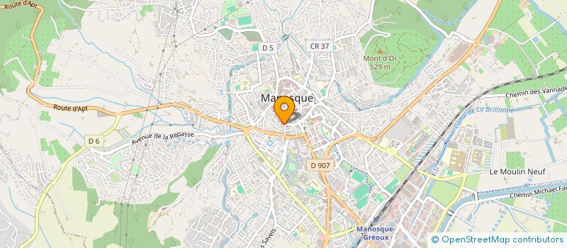 localisation de l'entreprise CERCLE PHILOSOPHIQUE ET CULTUREL DE MANOSQUE à MANOSQUE