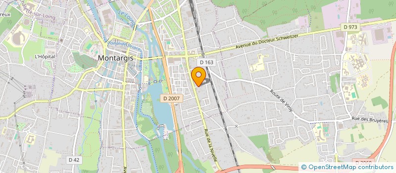 localisation de l'entreprise CERCLE PHILOSOPHIQUE ET CULTUREL DE MONTARGIS à MONTARGIS