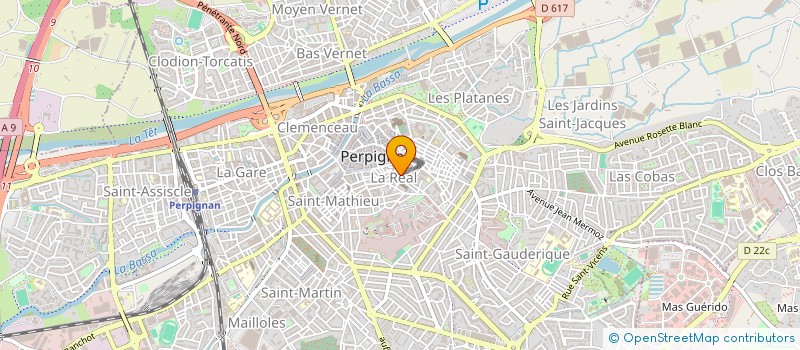 localisation de l'entreprise CERCLE PHILOSOPHIQUE L'UNION  PERPIGNAN