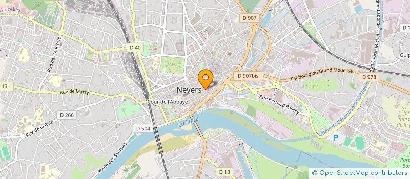 localisation de l'entreprise CERCLE PHILOSOPHIQUE LIBERATION à NEVERS