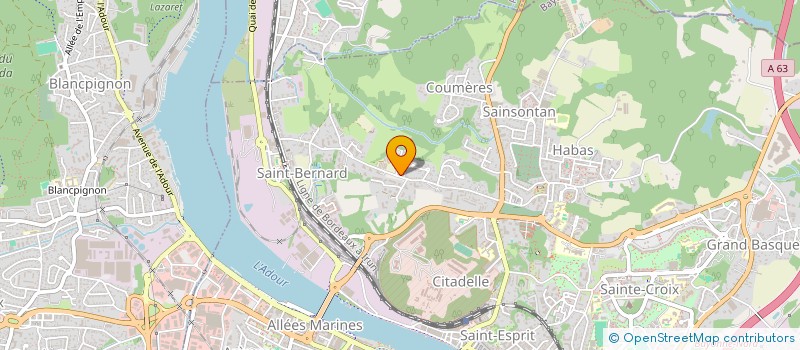 localisation de l'entreprise CERCLE PHILOSOPHIQUE SAPIENTIAE C.P.S. à BAYONNE