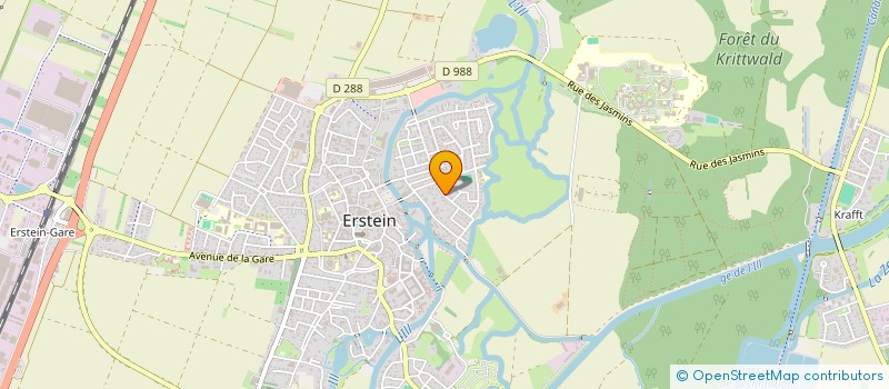 localisation de l'entreprise CERCLE PUGILISTIQUE D'ERSTEIN  ERSTEIN