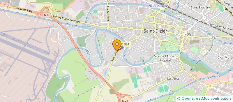 localisation de l'entreprise CERCLE PUGILISTIQUE ST DIZIER à SAINT-DIZIER