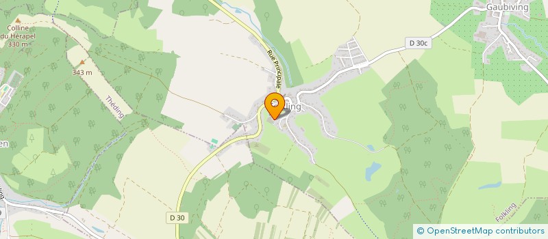 localisation de l'entreprise CERCLE SAINT ELOI DE FOLKLING  FOLKLING