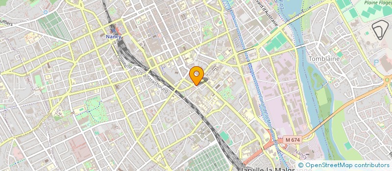 localisation de l'entreprise CERCLE SCIENTIFIQUE ETIENNE DRIOTON  NANCY