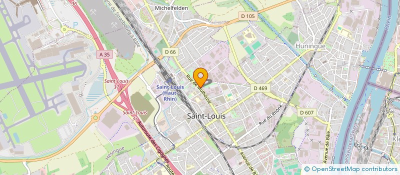 localisation de l'entreprise CERCLE SPORTIF DE SAINT LOUIS à SAINT-LOUIS