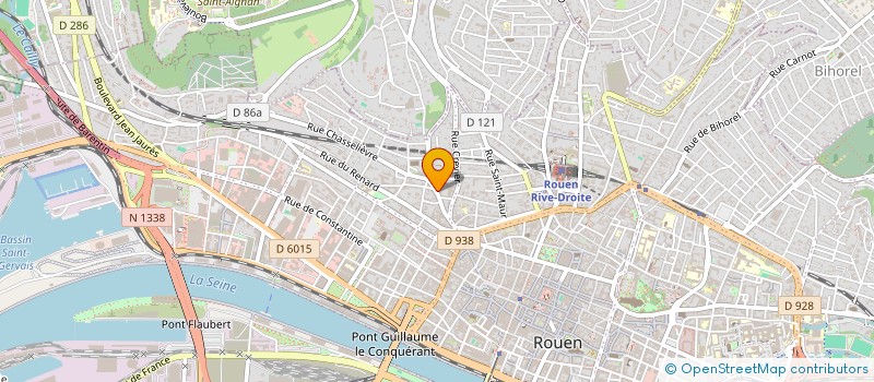 localisation de l'entreprise CERCLE SPORTIF JB DE LA SALLE à ROUEN