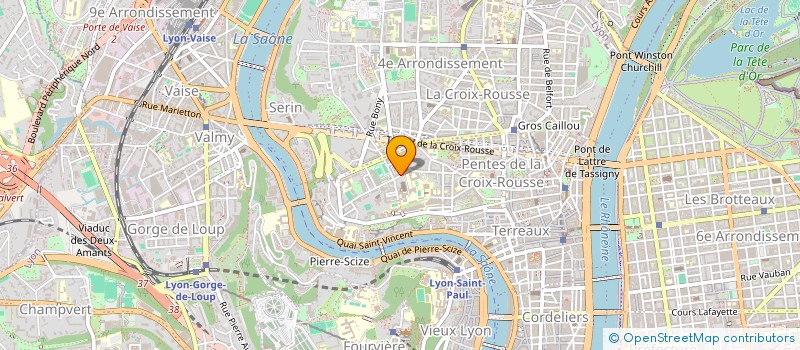 localisation de l'entreprise CERCLE ST BRUNO à LYON