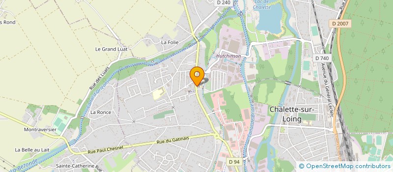 localisation de l'entreprise CERCLE UNION JEUNESSE COMMUNISTE FRANCE à CHALETTE-SUR-LOING