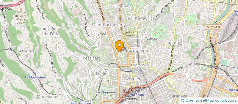 localisation de l'entreprise CERCLES D ETUDES JUIVES à NICE
