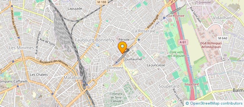 localisation de l'entreprise CERCLES DE PROGRES FRANCE à TOULOUSE