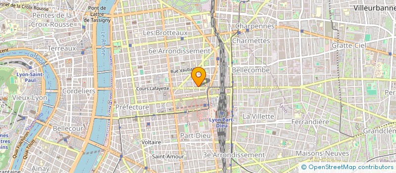 localisation de l'entreprise CERCLES DES THERAPIES COMPORTEMENTALES ET COGNITIVES à LYON
