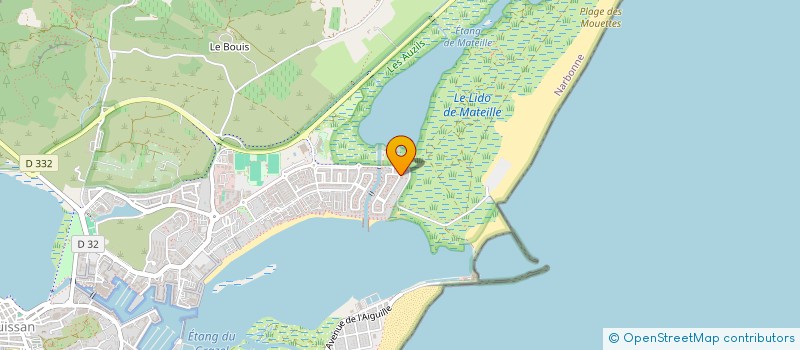 localisation de l'entreprise CERCOS-DENZLER à GRUISSAN
