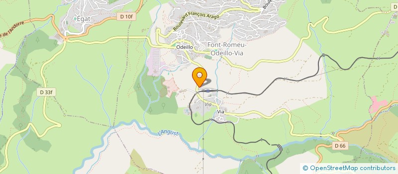 localisation de l'entreprise CERDAGNE POIDS LOURDS à FONT-ROMEU-ODEILLO-VIA