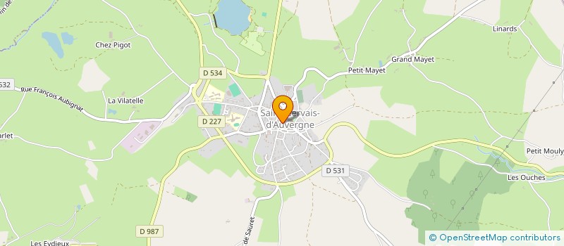 localisation de l'entreprise CERDAMHE à ESPINASSE