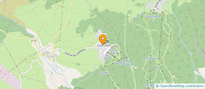 localisation de l'entreprise CERDANYA DREAMS  EYNE