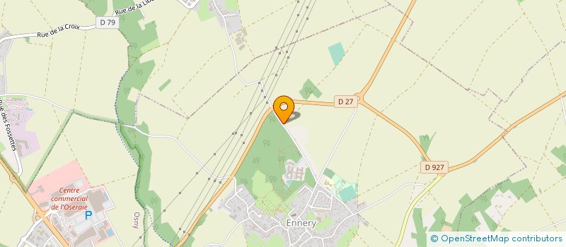 localisation de l'entreprise CERDP à ENNERY