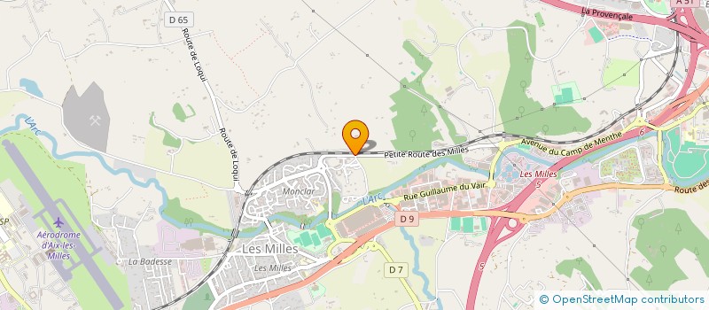 localisation de l'entreprise CEREAD à AIX-EN-PROVENCE
