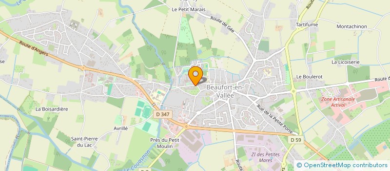 localisation de l'entreprise CEREALES EXPERTS à BRISSAC LOIRE AUBANCE