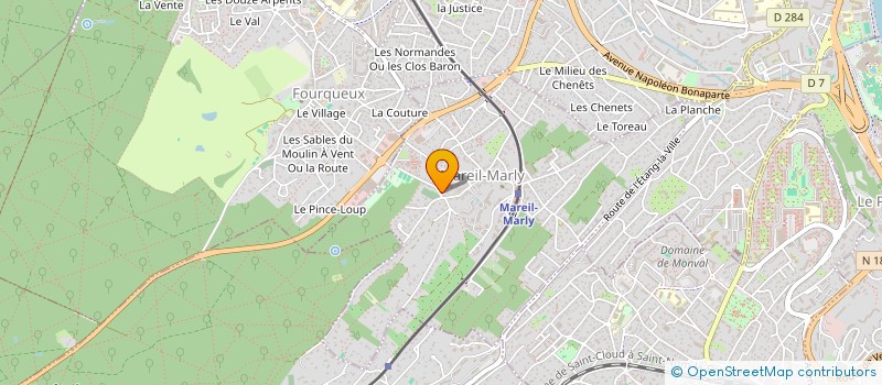 localisation de l'entreprise CEREALISE  MAREIL-MARLY