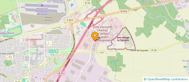 localisation de l'entreprise CEREAPRO SERVICES à CHARTRES