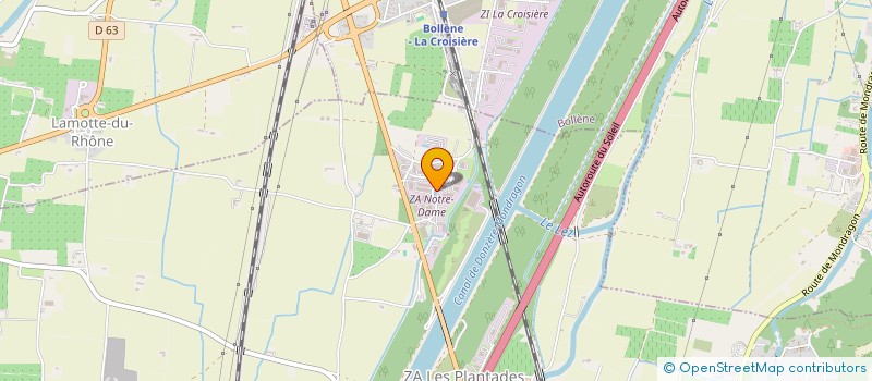 localisation de l'entreprise CEREAVIE  MONDRAGON