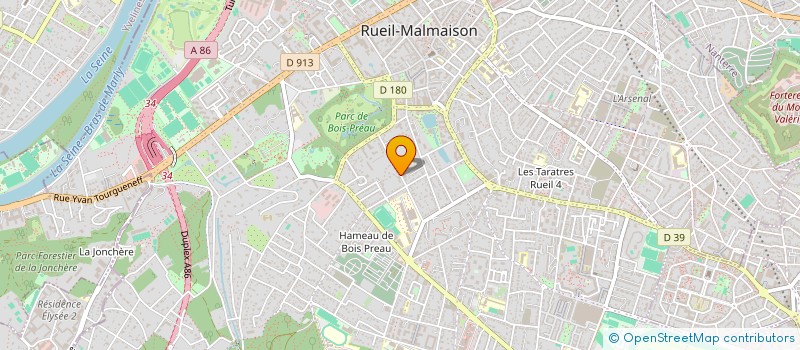 localisation de l'entreprise CEREBROLINK à RUEIL-MALMAISON