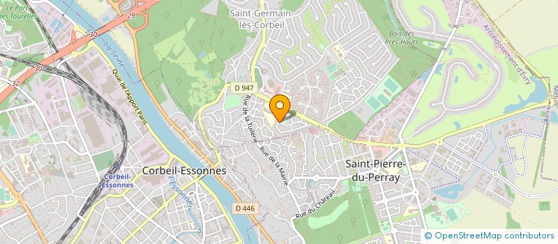 localisation de l'entreprise CEREBRUM ESCAPE à SAINT-GERMAIN-LES-CORBEIL