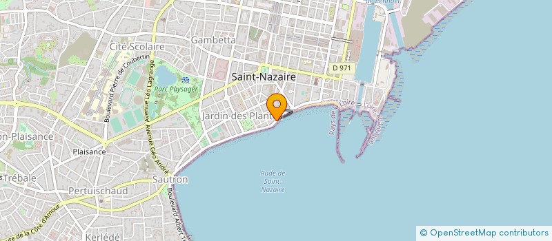 localisation de l'entreprise CEREF à SAINT-NAZAIRE