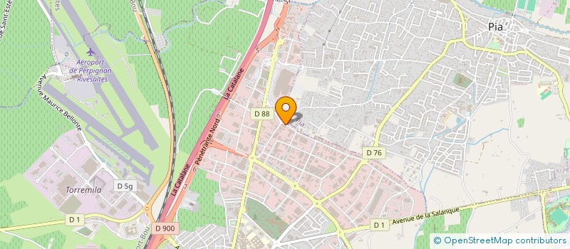 localisation de l'entreprise CERELEC à PERPIGNAN