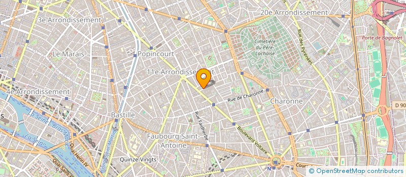 localisation de l'entreprise CERELEC  PARIS